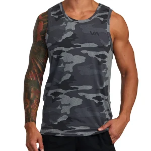 Camiseta sin mangas RVCA Sport Vent SL - Camo