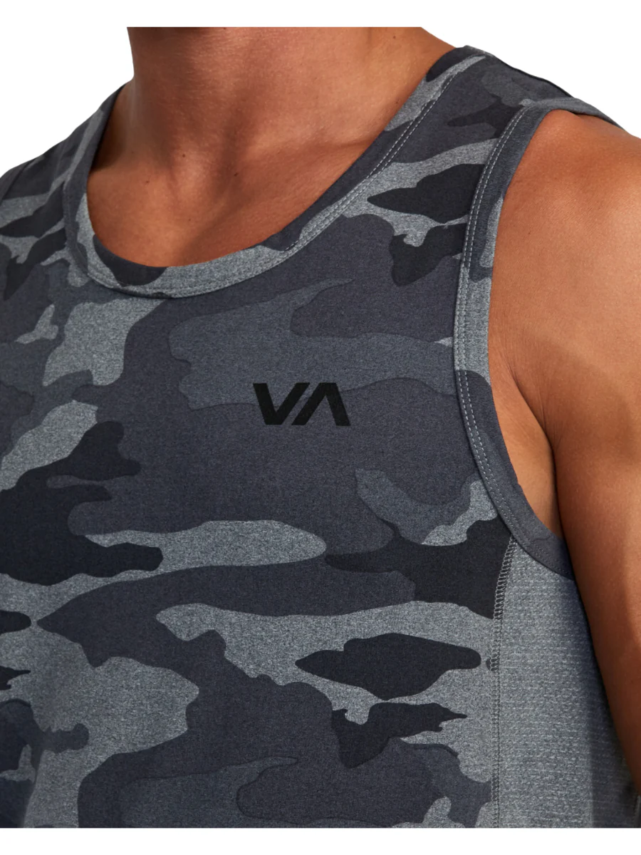 Camiseta sin mangas RVCA Sport Vent SL - Camo - Imagen 5