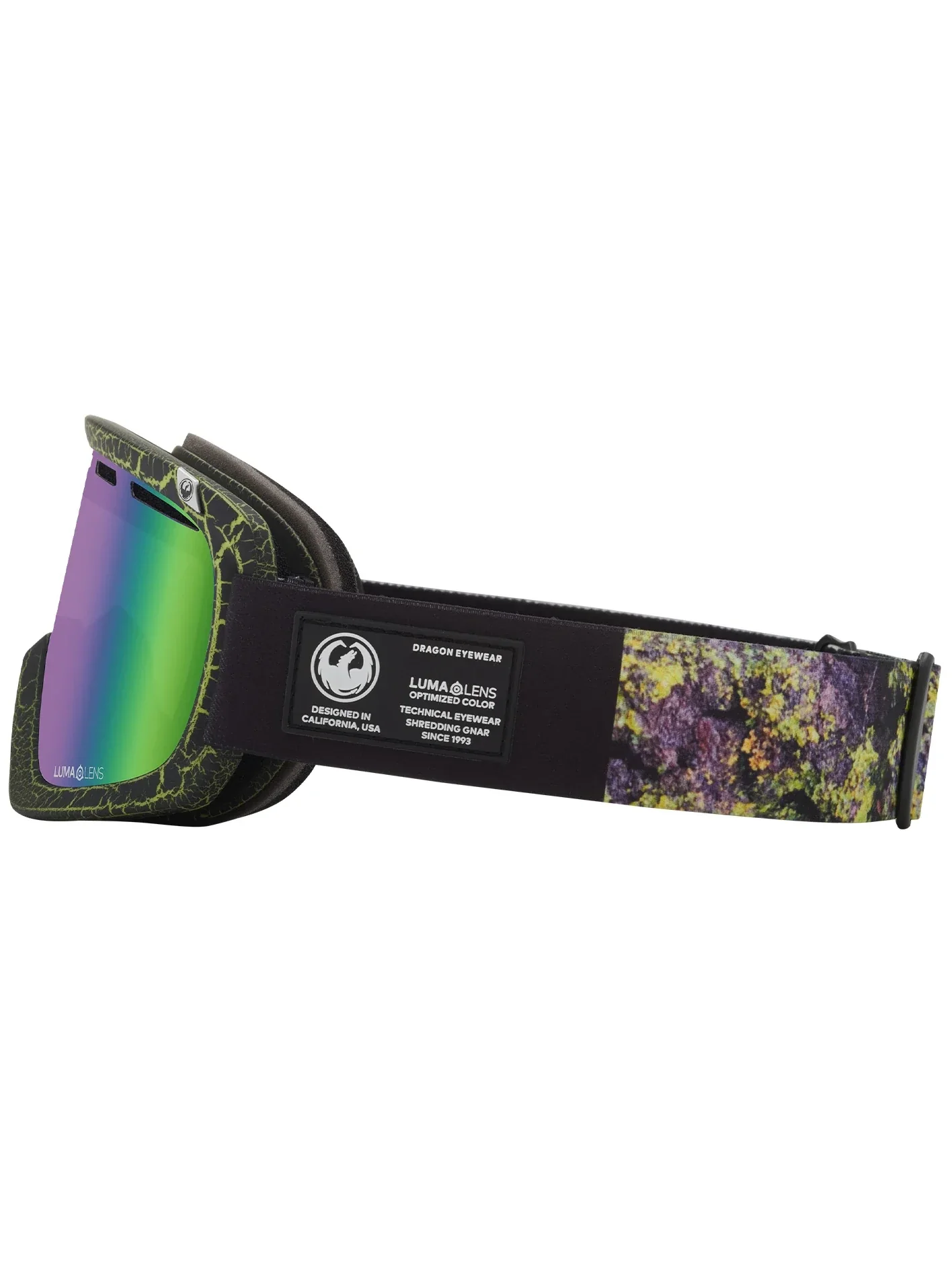 Dragon D1 OTG - Lichen with Lumalens Green Ionized & Lumalens Amber Lens - Imagen 4