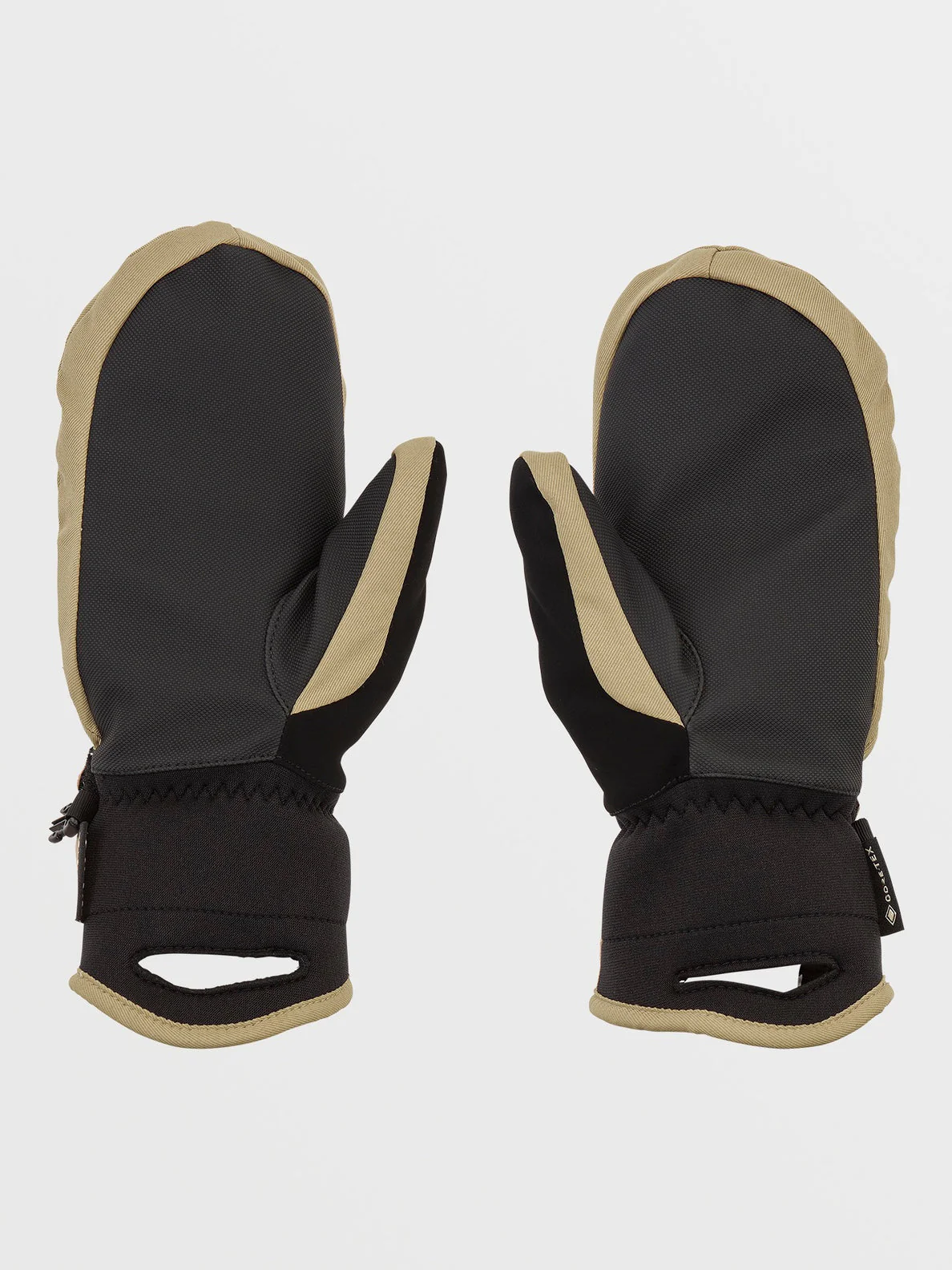 Manoplas Nieve Mujer Volcom Peep Gore-Tex Mitt - Dark Khaki - Imagen 3