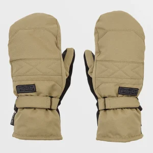 Manoplas Nieve Mujer Volcom Peep Gore-Tex Mitt - Dark Khaki