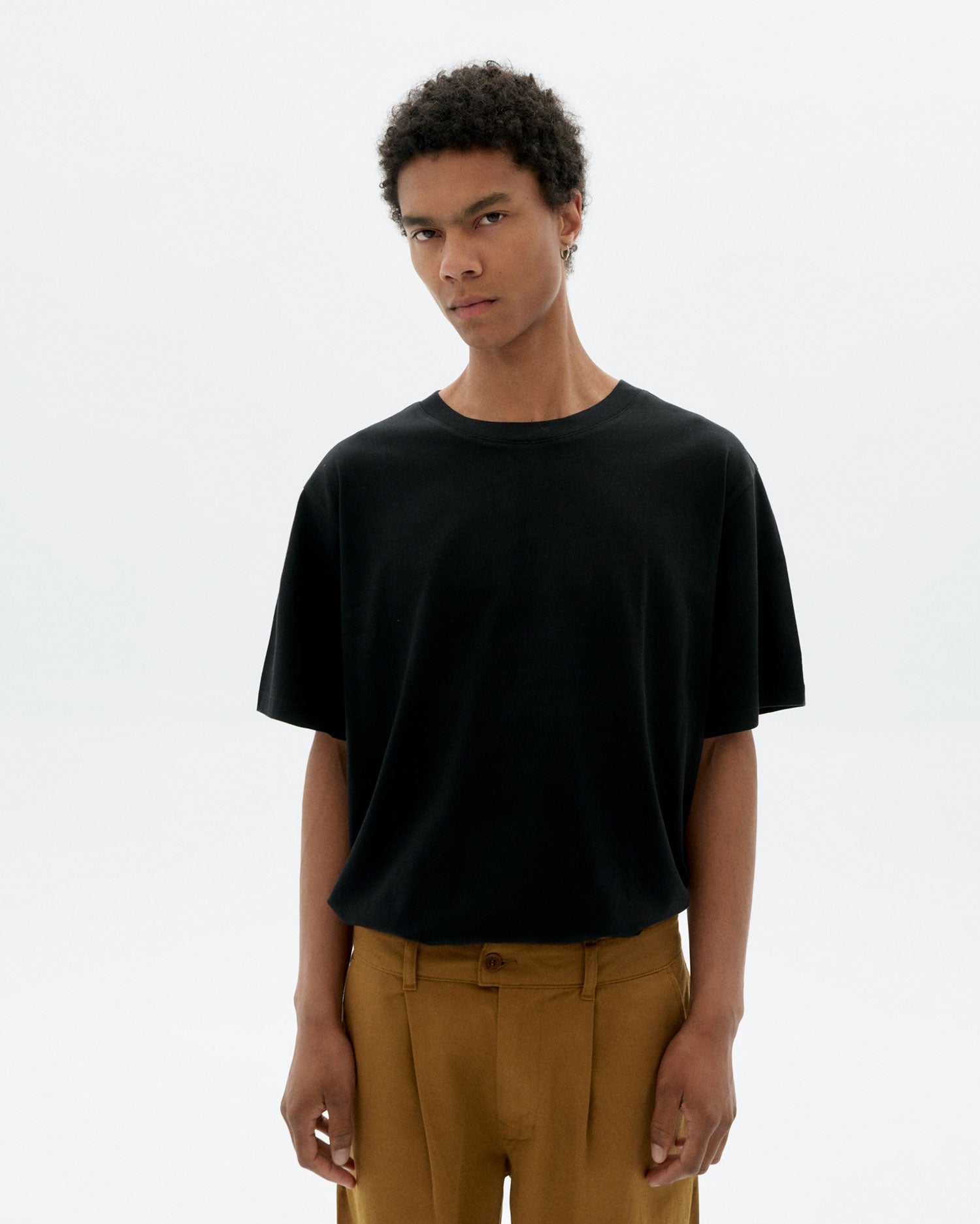 Camiseta loose negra Eric - Imagen 2
