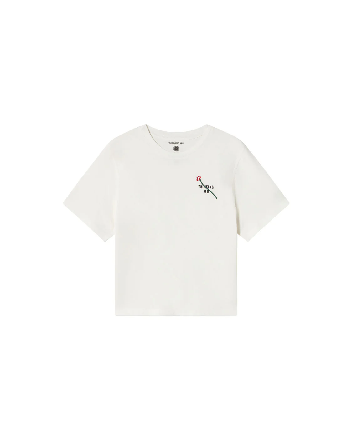 Camiseta bordada flor TM Lucia - Imagen 6