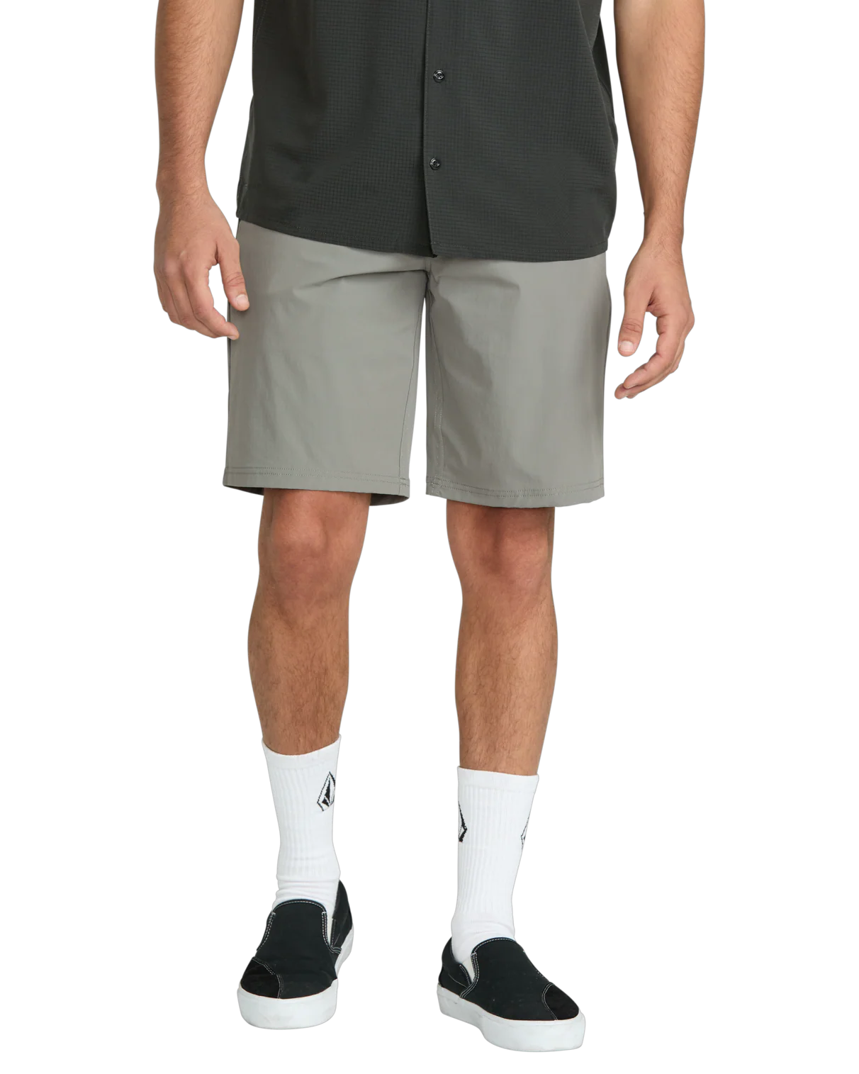 Pantalón Corto Volcom Frickin Cross Shred 20 - Moonbeam - Imagen 2