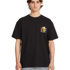 Camiseta de manga corta Volcom Curious Cat - Black