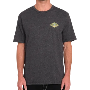 Camiseta de manga corta Volcom Voboxed Hth - Heather Black