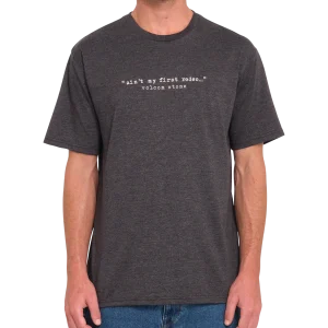 Camiseta de manga corta Volcom Scowboy Hth - Heather Black